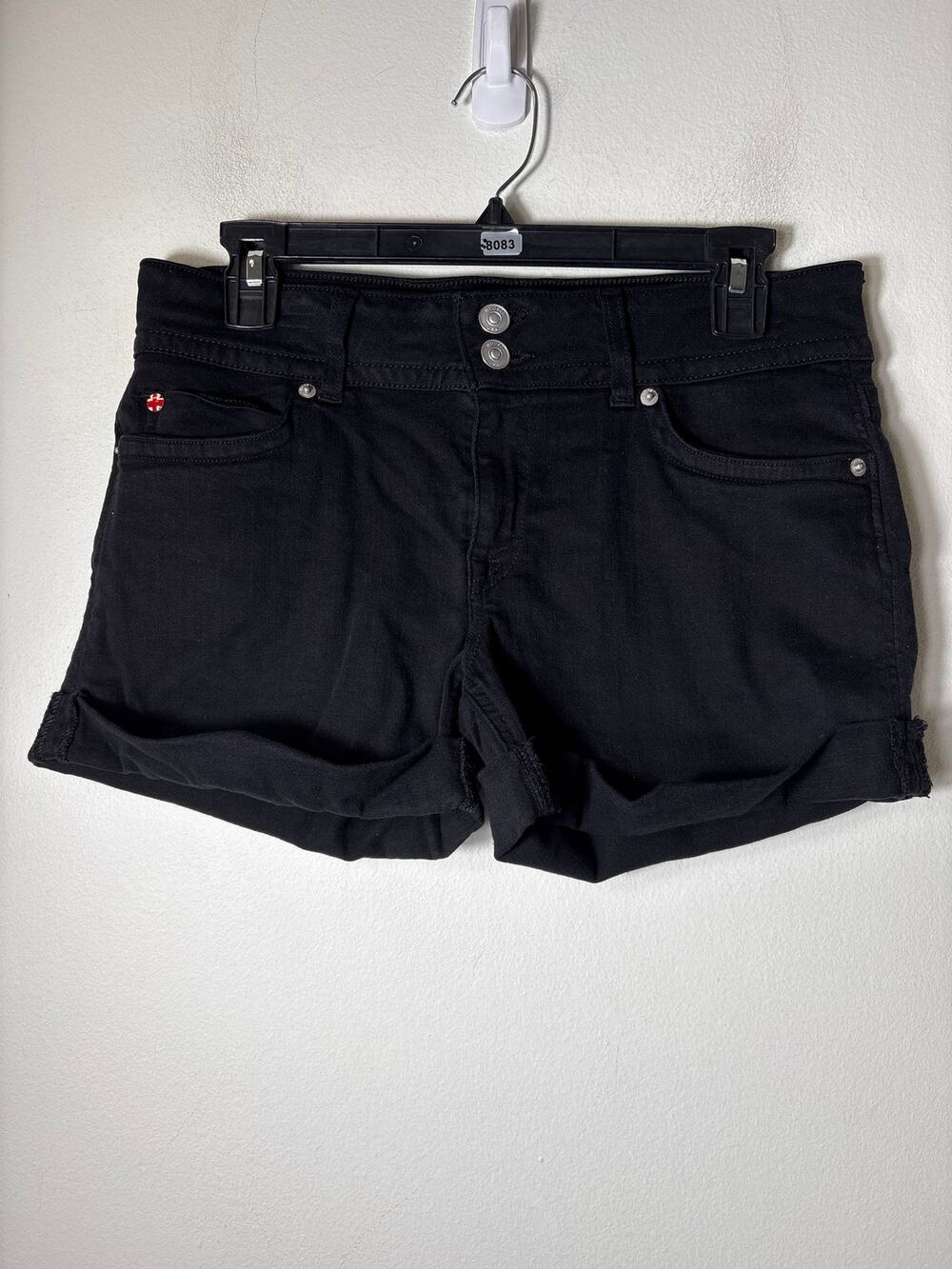 Hudson Black Ruby Short Sz 28